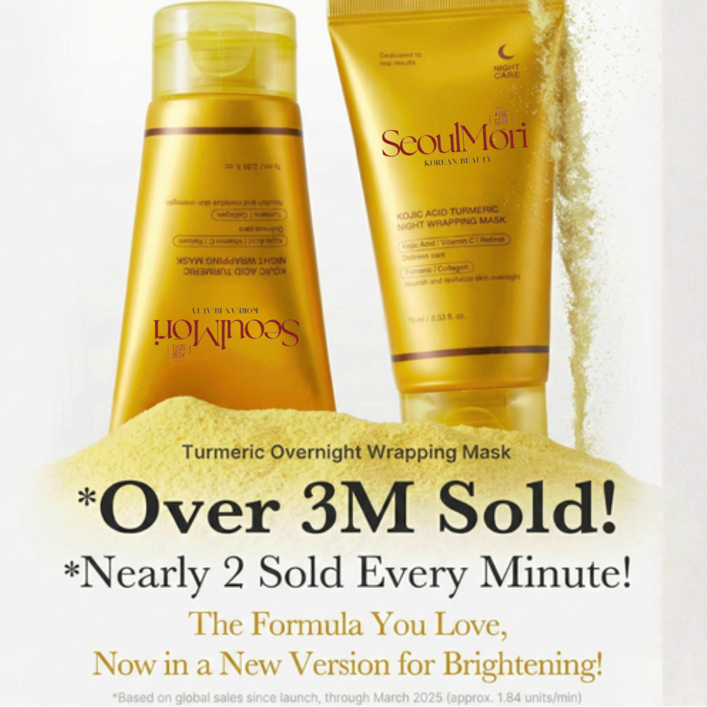 SeoulMori© Kojic Acid Tumeric Peel Off Mask